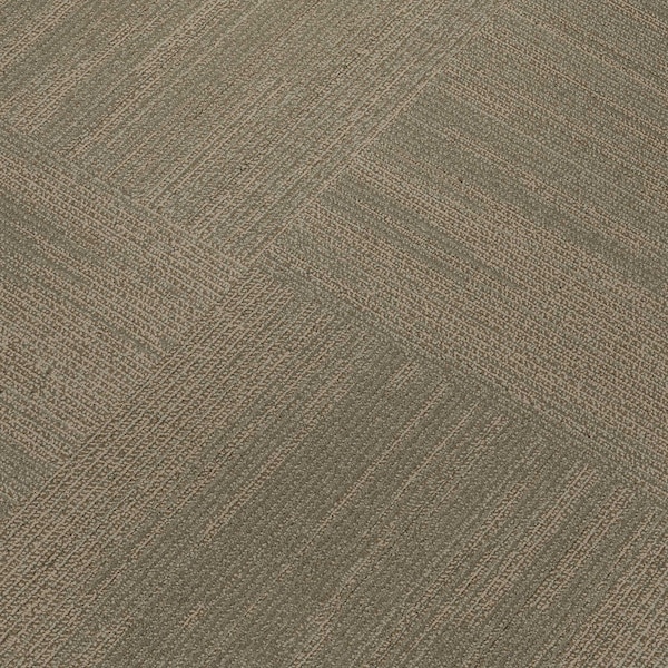 Mohawk Elite 24 X 24 Carpet Tile With Colorstrand Nylon Fiber In Falcon 96 Sq Ft Per Carton